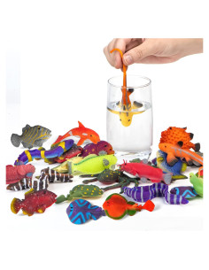 Paquete de 12 Juguetes de Animales Marinos Niskaqsn