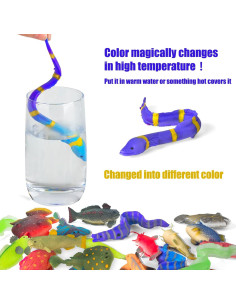 Paquete de 12 Juguetes de Animales Marinos Niskaqsn 2