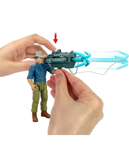 Mattel Parque Jurásico 1993 Paquete Táctico Dr. Alan Grant Mattel Parque Jurásico 1993 Paquete Táctico Dr. Alan Grant