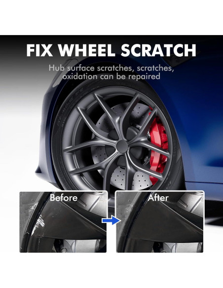 Pintura de Retoque Aero-G para Llantas Tesla Model 3 20''