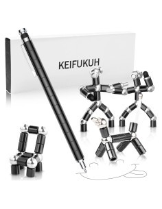 Bolígrafo Gel Antiestrés KEIFUKUH - Multifuncional Negro