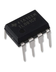 Amplificador Operacional JFET TL081CP DIP-8 1 Pieza