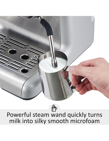 Máquina de Espresso GarveeHome SX-RQ-KJF 20 Bar con Molinillo