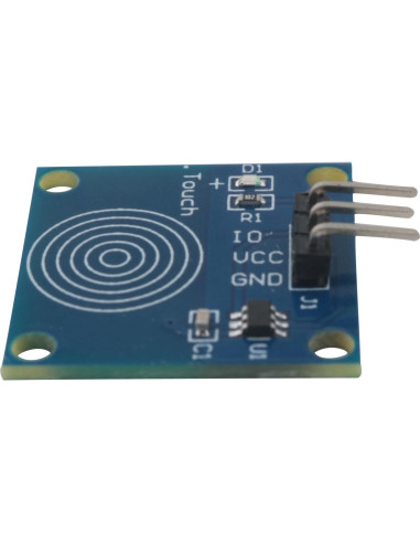 10 Módulos Sensor Táctil TTP223B SJZBIN 24mm 2-5.5V