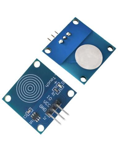 10 Módulos Sensor Táctil TTP223B SJZBIN 24mm 2-5.5V