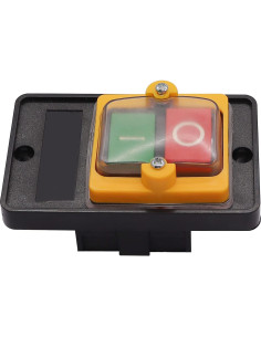 Interruptor de Botón de Presión TWTADE KAO-5 10A 220/380V 2PCS 2