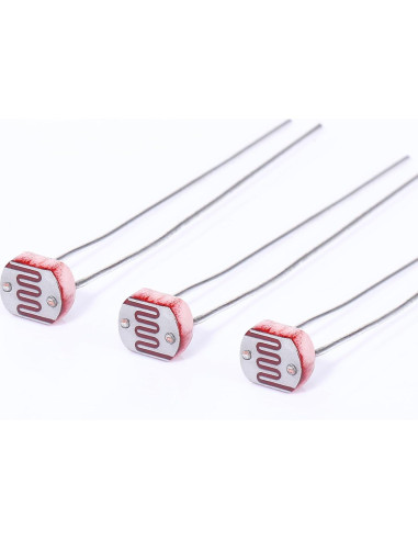 30 Piezas Fotoresistores EBOOT 5 mm Sensibles a la Luz
