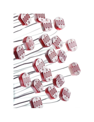 30 Piezas Fotoresistores EBOOT 5 mm Sensibles a la Luz