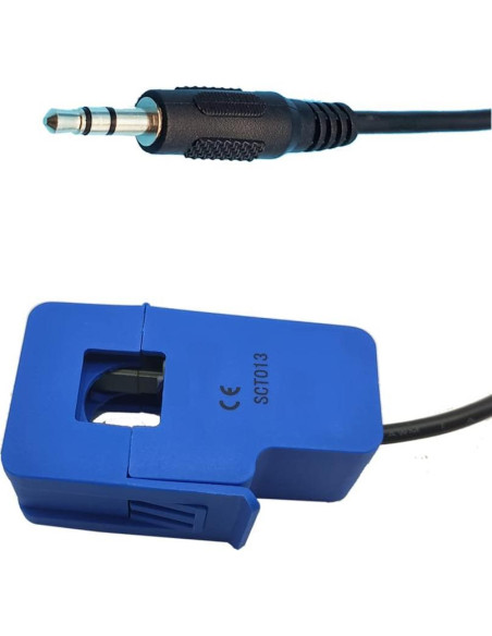 Sensor Transformador de Corriente AC SCT013 10A 1V No Invasivo