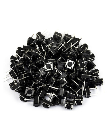 Interruptor Táctil DIP 2 Pin 6x6mm Naughtystarts - Paquete 100