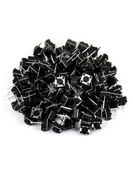 Interruptor Táctil DIP 2 Pin 6x6mm Naughtystarts - Paquete 100