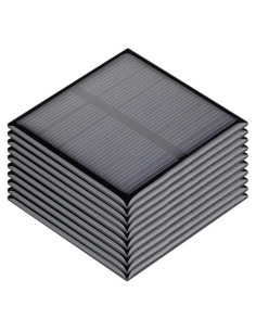 Paneles Solares Policristalinos SUNYIMA 10Pcs 5.5V 80mA 60x60mm