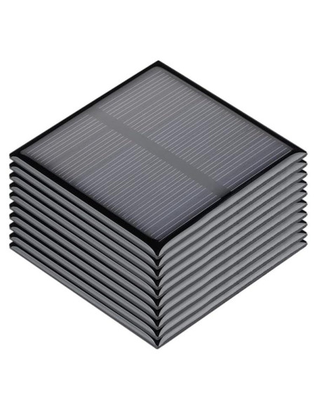 Paneles Solares Policristalinos SUNYIMA 10Pcs 5.5V 80mA 60x60mm