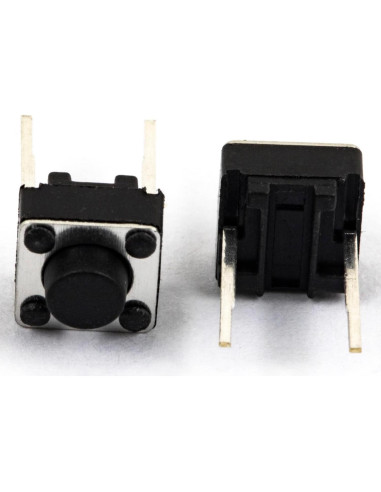 Interruptor Táctil DIP 2 Pin 6x6mm Naughtystarts - Paquete 100