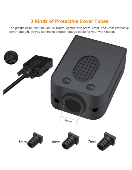 Conector DB9 Macho Sin Soldadura DTECH Kit Adaptador RS232 Conector DB9 Macho Sin Soldadura DTECH Kit Adaptador RS232