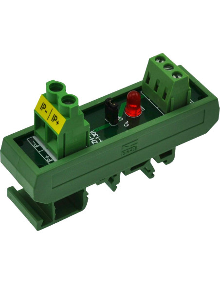 Módulo Sensor Corriente AC/DC DINKLE Montaje Riel DIN 20A