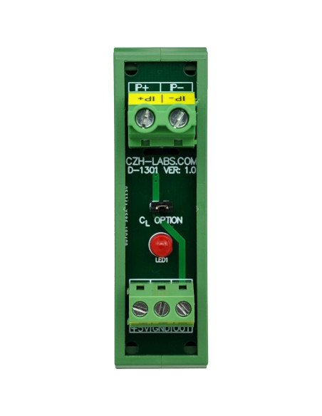 Módulo Sensor Corriente AC/DC DINKLE Montaje Riel DIN 20A