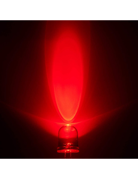 Diodos LED 10mm Rojo Chanzon 50 Piezas 2V 20mA