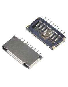 5 Pcs Soporte de Tarjeta Micro SD RERITNETEMI Ultra Delgado