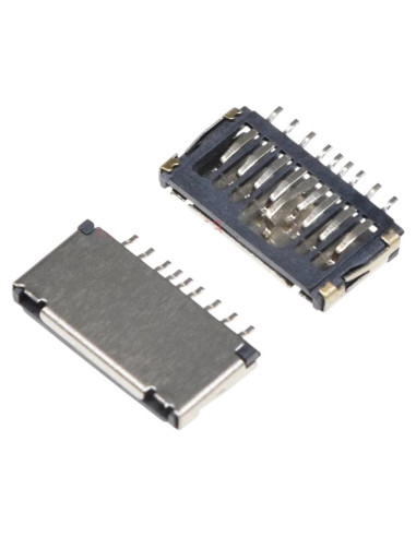 5 Pcs Soporte de Tarjeta Micro SD RERITNETEMI Ultra Delgado