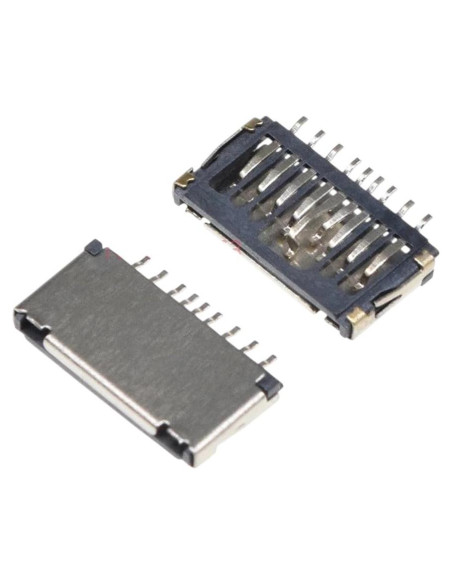 5 Pcs Soporte de Tarjeta Micro SD RERITNETEMI Ultra Delgado