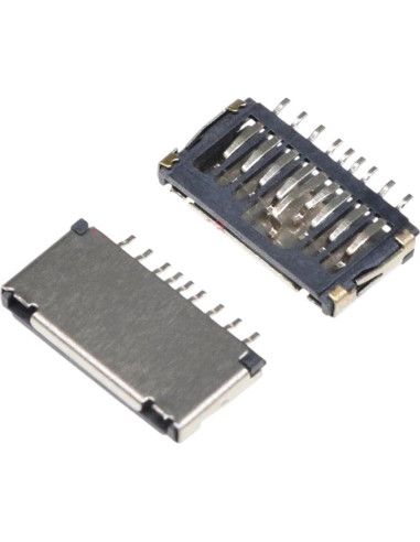 5 Pcs Soporte de Tarjeta Micro SD RERITNETEMI Ultra Delgado