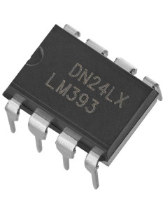 20 Comparadores de Voltaje LM393N Bajo Consumo DIP-8 2
