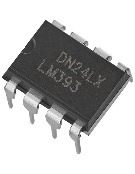20 Comparadores de Voltaje LM393N Bajo Consumo DIP-8