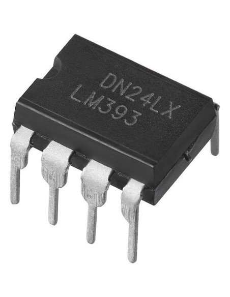 20 Comparadores de Voltaje LM393N Bajo Consumo DIP-8