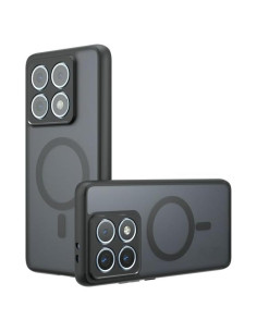 Funda Inteligente Antichoque Kukoufey para Honor 200 Negra