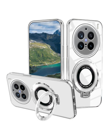 Funda protectora Hlgcokro para Vivo X200 Ultra blanca con soporte