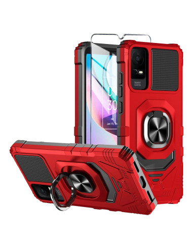 Funda para TCL ION X/V/40Z T607DL con protector de pantalla y soporte