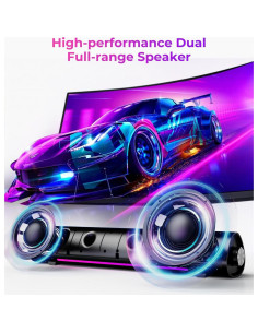 Barra de Sonido Auphyra RSP-01 con Luz LED y Control de Volumen 2