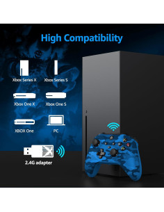 Controlador Inalámbrico Kamylorus XB1 para Xbox y PC, Vibración Dual 2