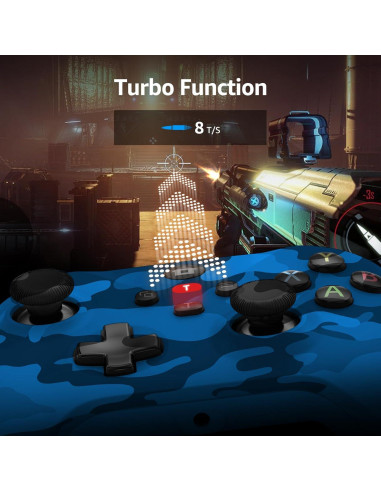 Controlador Inalámbrico Kamylorus XB1 para Xbox y PC, Vibración Dual