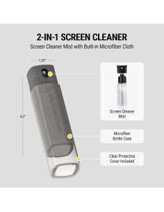 Limpiador de Pantallas Scosche 2-en-1 20mL + Recarga 5 Piezas 2