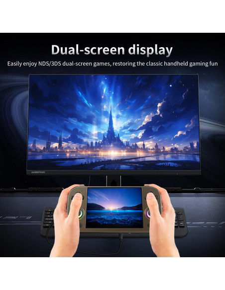 Consola de Juegos Portátil Anbernic RG477M 4.7" Aluminio CNC