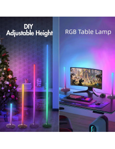 Lámpara de Esquina LED RGB PTVGS 144.78 cm Control Remoto 2