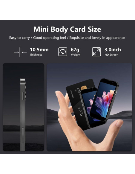 Mini Smartphone Soyes XS18 Pro 3" Pantalla Táctil Dual SIM