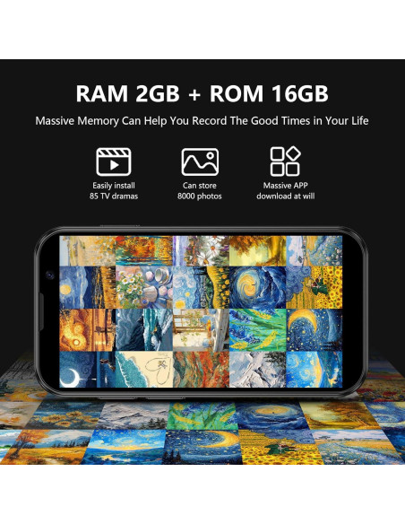 Mini Smartphone Soyes XS18 Pro 3" Pantalla Táctil Dual SIM