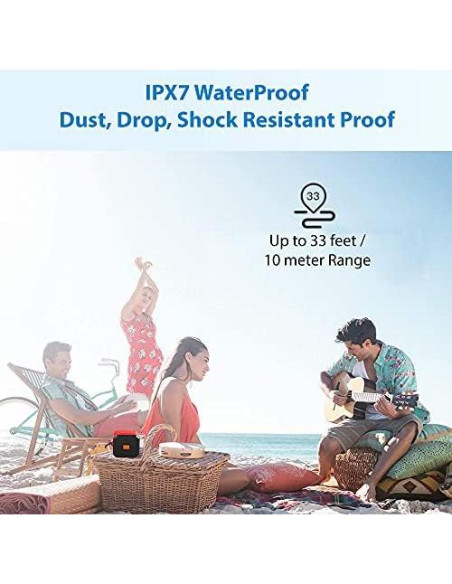 Altavoz Bluetooth 5.3 Tek Styz IPX7 Verde 13 Horas Reproducción