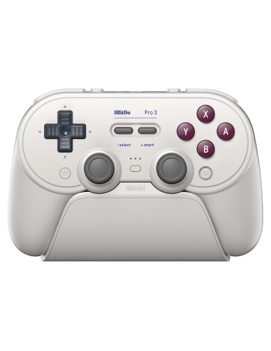 Controlador Bluetooth 8BitDo Pro 3 G Clásico para Switch y PC