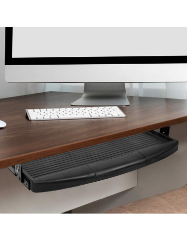 Bandeja para Teclado Ajustable DIYEAH Negra 53x25.5cm