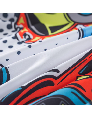 Conjunto de Edredón ADASMILE A & S Gamer 6 Piezas Twin