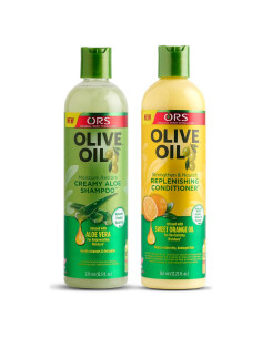 Champú y Acondicionador ORS Aloe Vera y Aceite de Oliva 2 Piezas