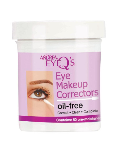 Correctores de Maquillaje para Ojos Andrea Eyeq Sin Aceite - 50 Unidades