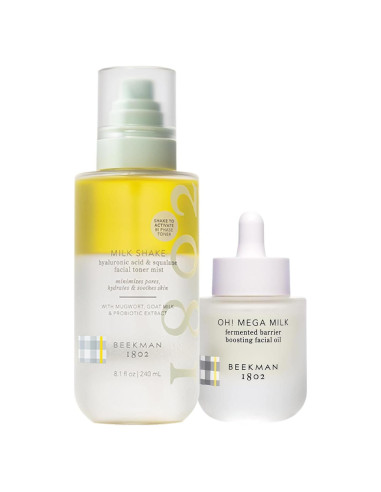 Beekman 1802 Tónico Hidratante y Bruma Facial 240 ml + Aceite Facial 30 ml