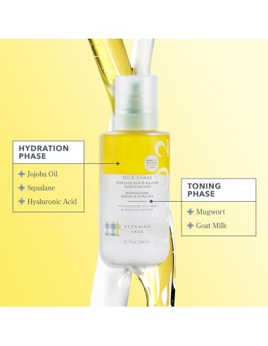 Beekman 1802 Tónico Hidratante y Bruma Facial 240 ml + Aceite Facial 30 ml