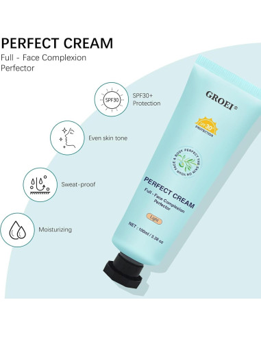 Crema Perfecta GROEI BB 3 en 1 SPF 30 Tono Medio 103.5g