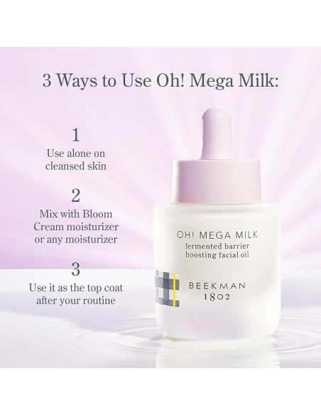 Beekman 1802 Tónico Hidratante y Bruma Facial 240 ml + Aceite Facial 30 ml